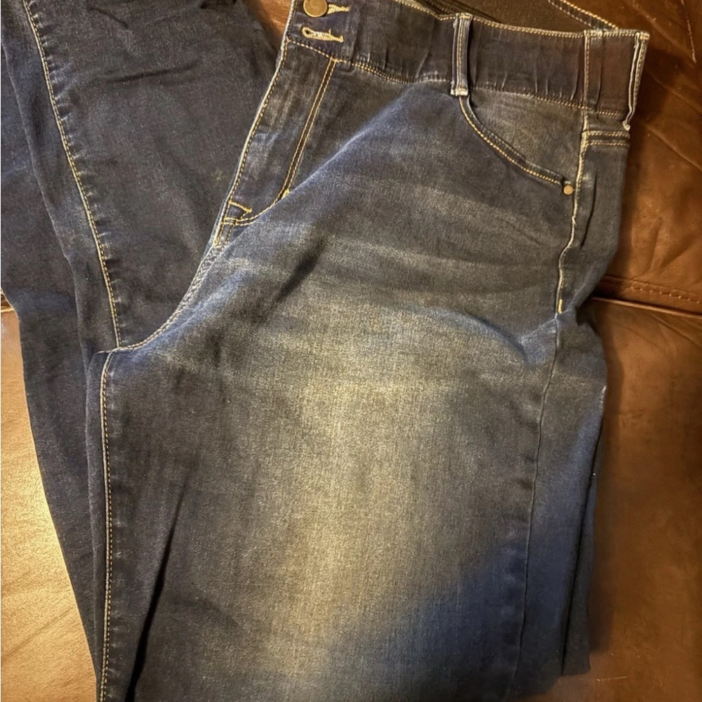 Apt. 9 Women's Dark Blue Straight Jeans